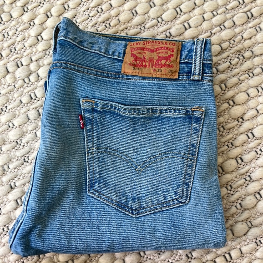 Levi Strauss 511 W33 L30 Denim Jean 99% Cotton 1% Elastane Men’s Slim Fit